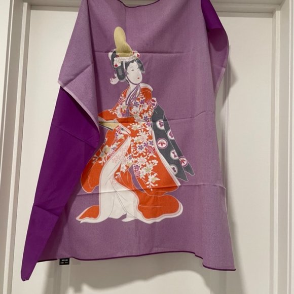 Geisha scarf - purple - Picture 2 of 3